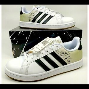 Men’s  Adidas x Star Wars Grand Court Baby Yoda